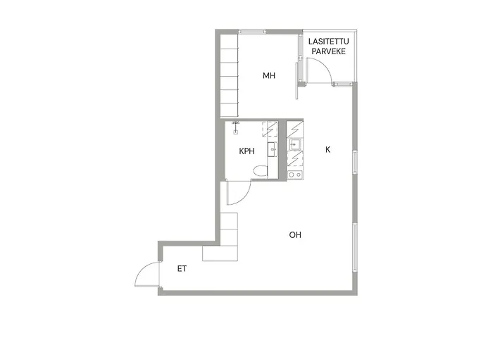 Beautiful At Toppilansalmi Lägenhet *